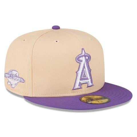 New Era Peach/Purple Toronto Blue Jays 40th Season Side Patch 59FIFTY Fitted Hat Orange