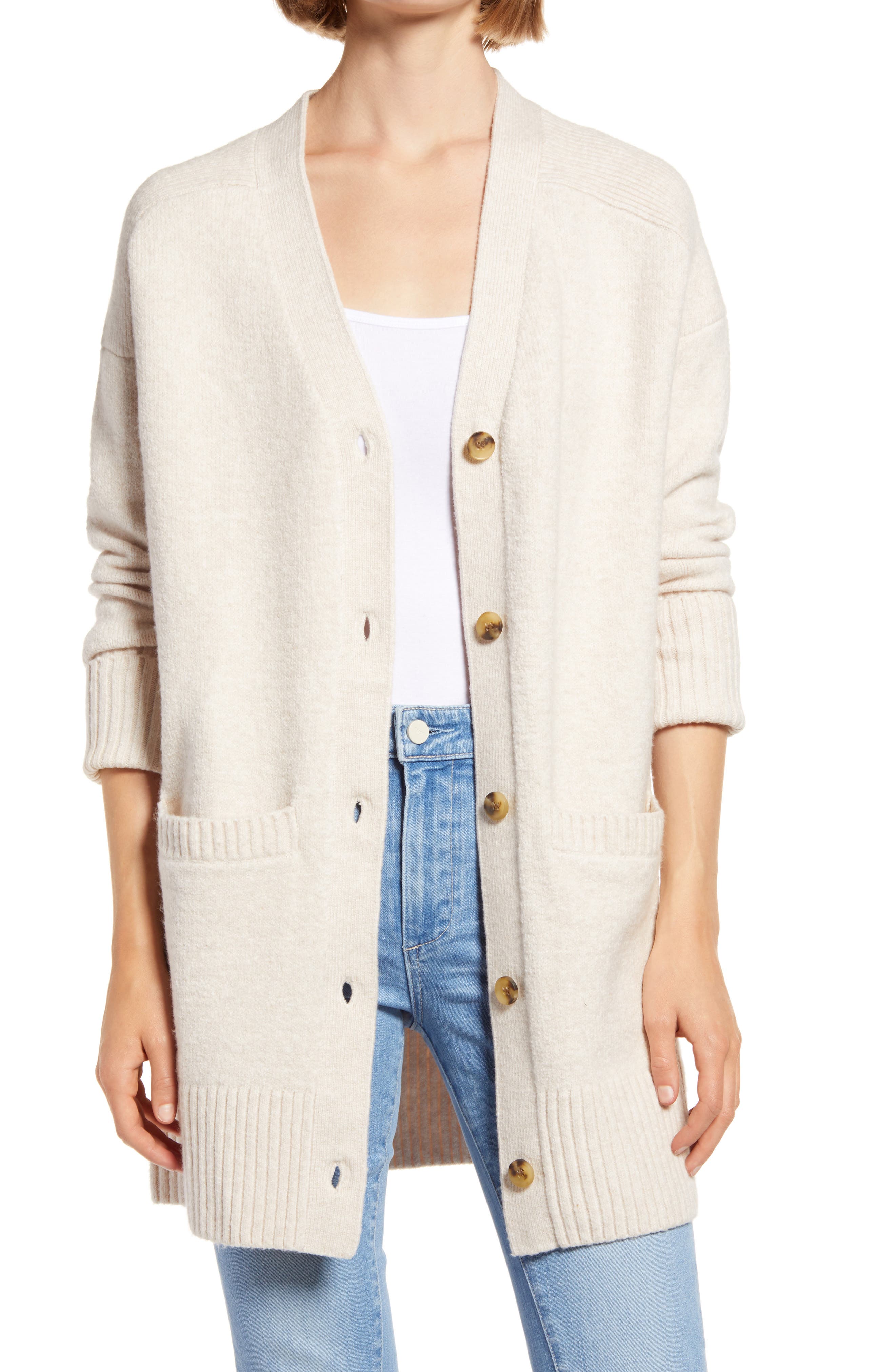 longline cosy cardigan