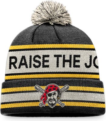 St. Louis Cardinals Fanatics Branded Women's Cuffed Knit Hat with Pom -  Natural/Black