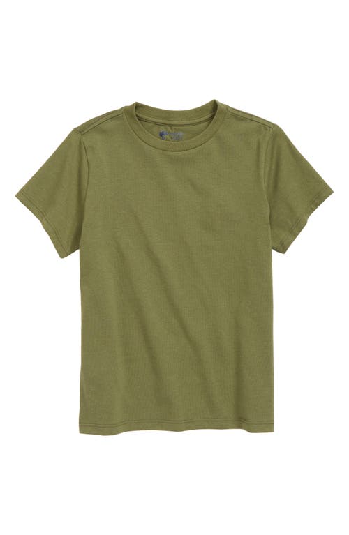 Tucker + Tate Kids' Essential Cotton Blend T-Shirt in Olive Branch