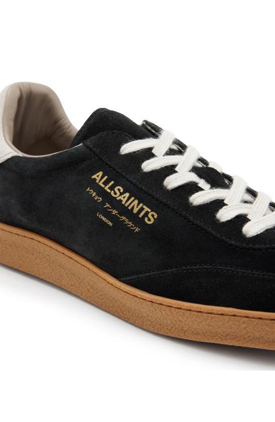 Shop Allsaints Thelma Sneaker In Black/ White