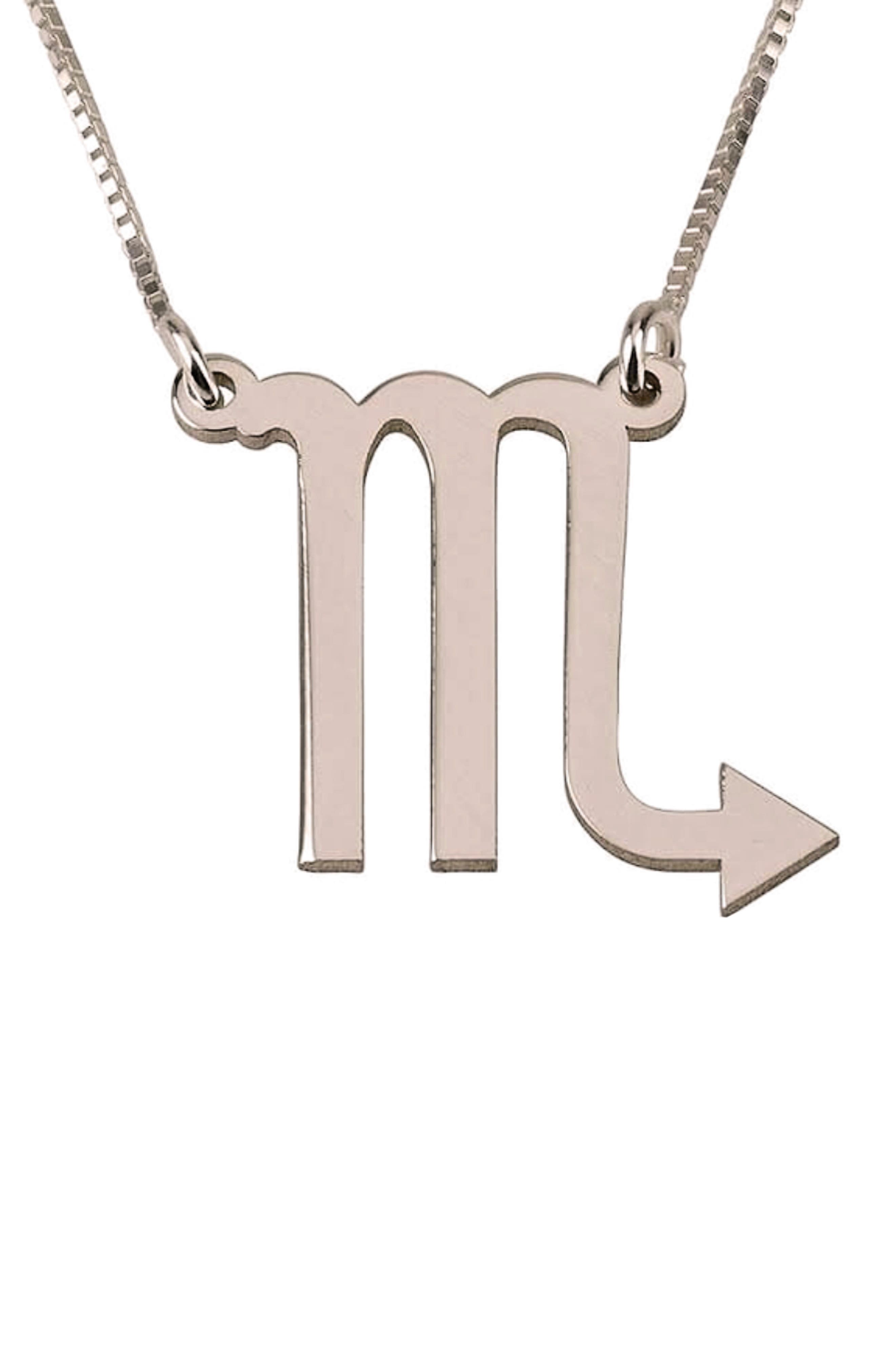 necklace scorpio