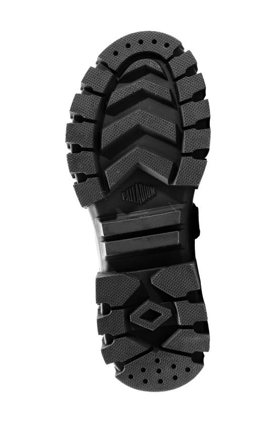 Shop Palladium Revolt Mono Platform Sandal In Black