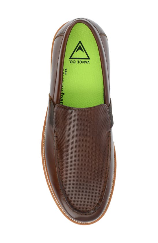 Vance Co. Dallas Tru Comfort Slip-on In Brown