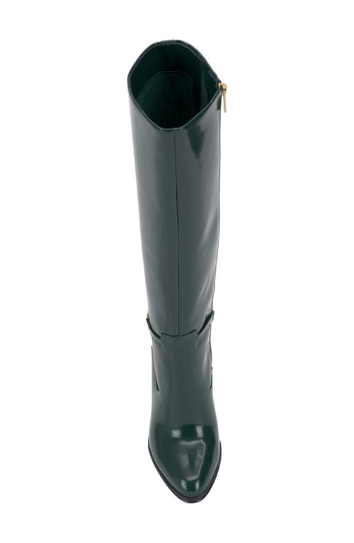 Shop Vince Camuto Skylie Knee High Boot In Mallard Green