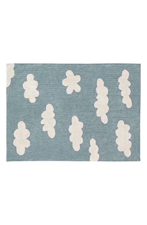 Lorena Canals Clouds Rug in Clouds Vintage Blue at Nordstrom