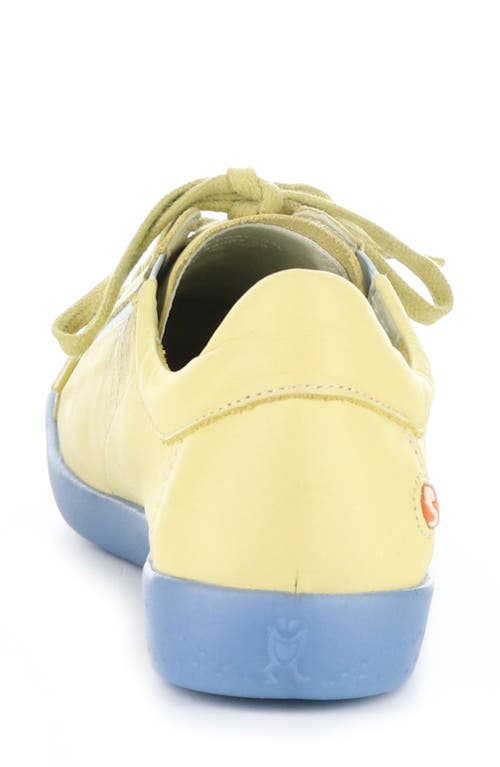 Shop Softinos By Fly London Iddy Sneaker In 007 Light Yellow/blue