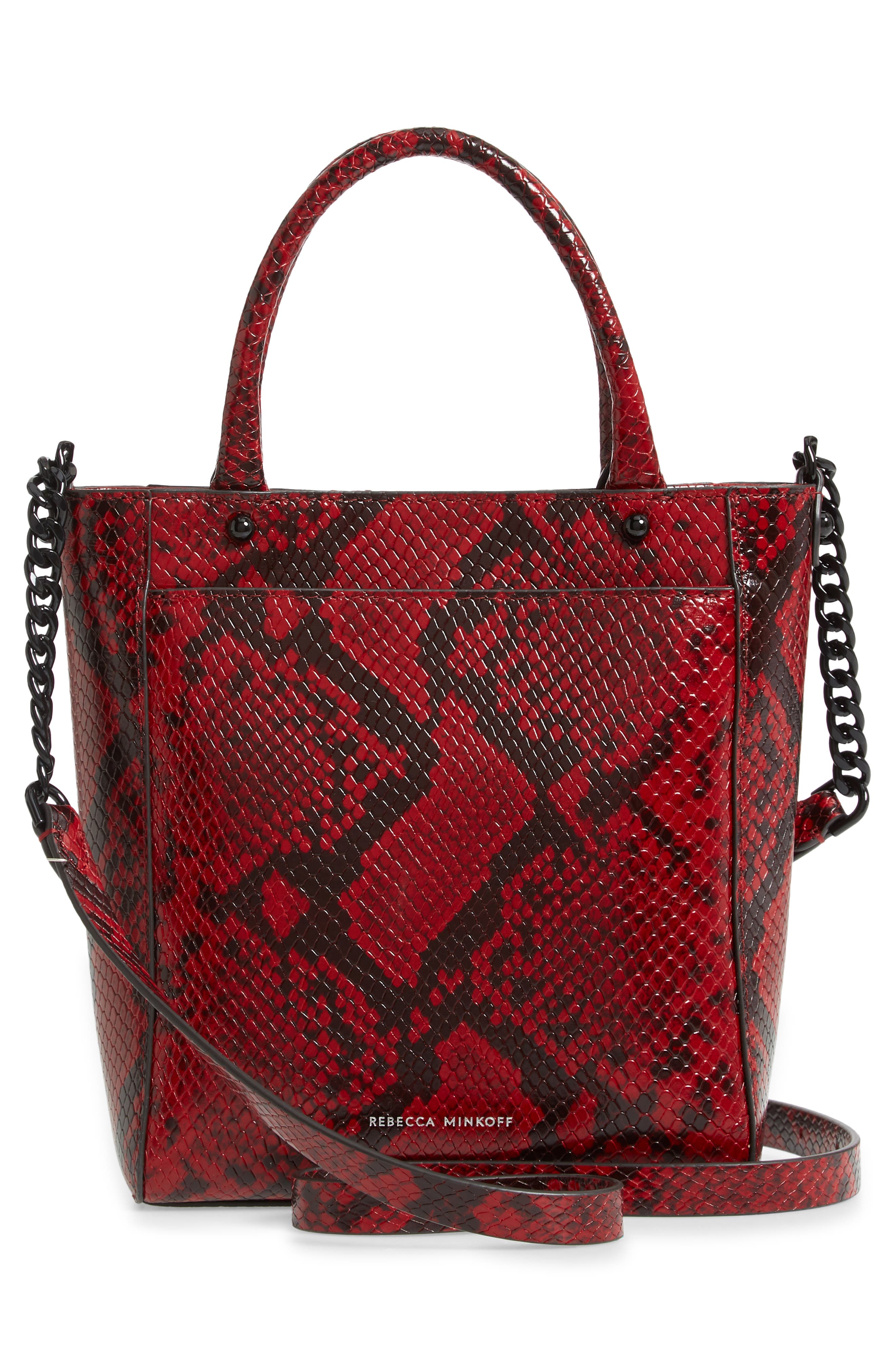 rebecca minkoff chain satchel