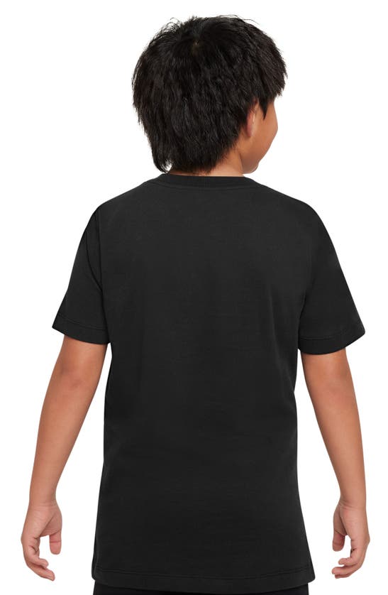 Shop Nike Kids' Jdi Graphic T-shirt In Black