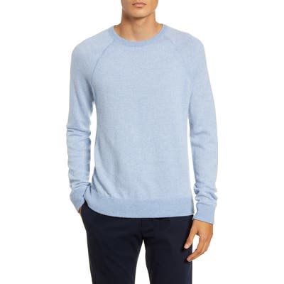 Vince Birdseye Crewneck Wool & Cashmere Sweater