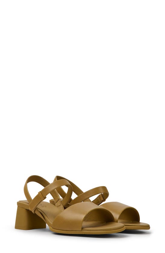 Camper Katie Slingback Sandals In Medium Brown