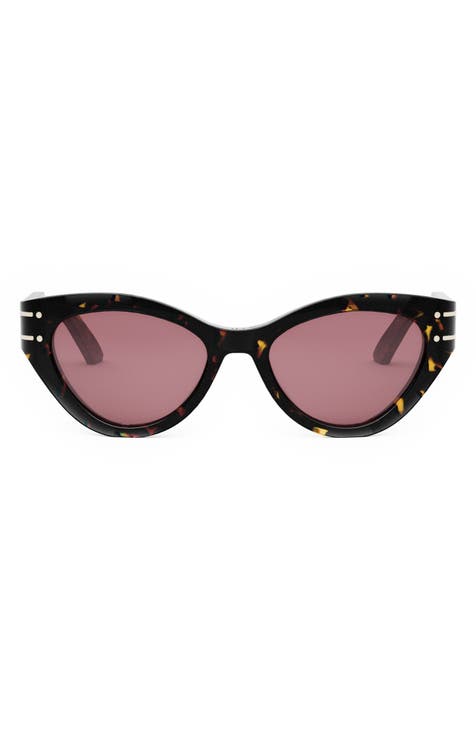 ‘DiorSignature B7I 52mm Cat Eye Sunglasses