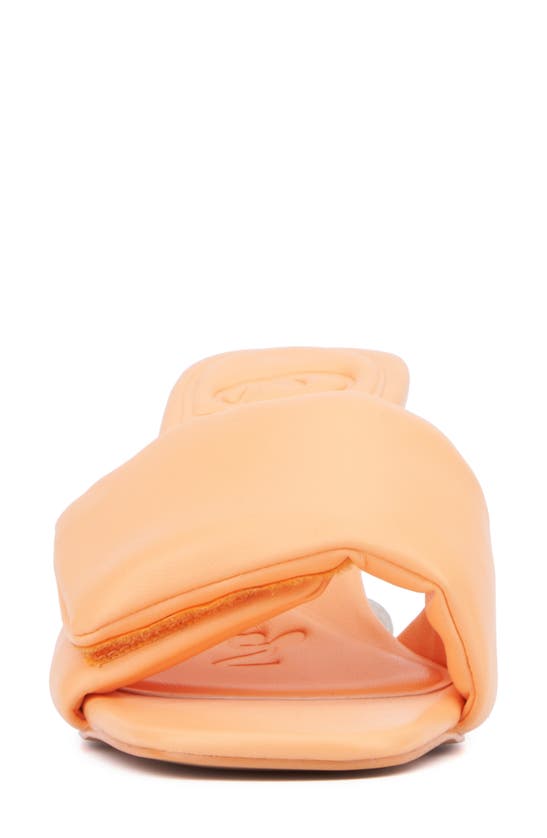 Olivia Miller Allure Sandal In Sorbet Orange