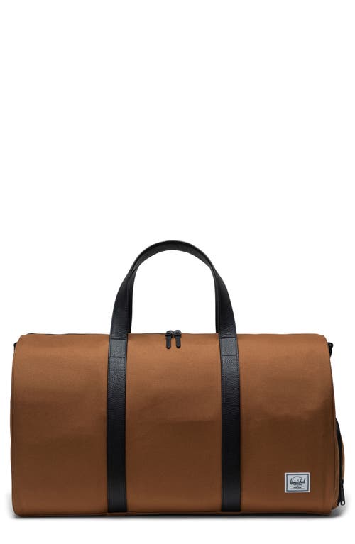 Herschel Supply Co . Novel Recycled Nylon Duffle Bag In Brown