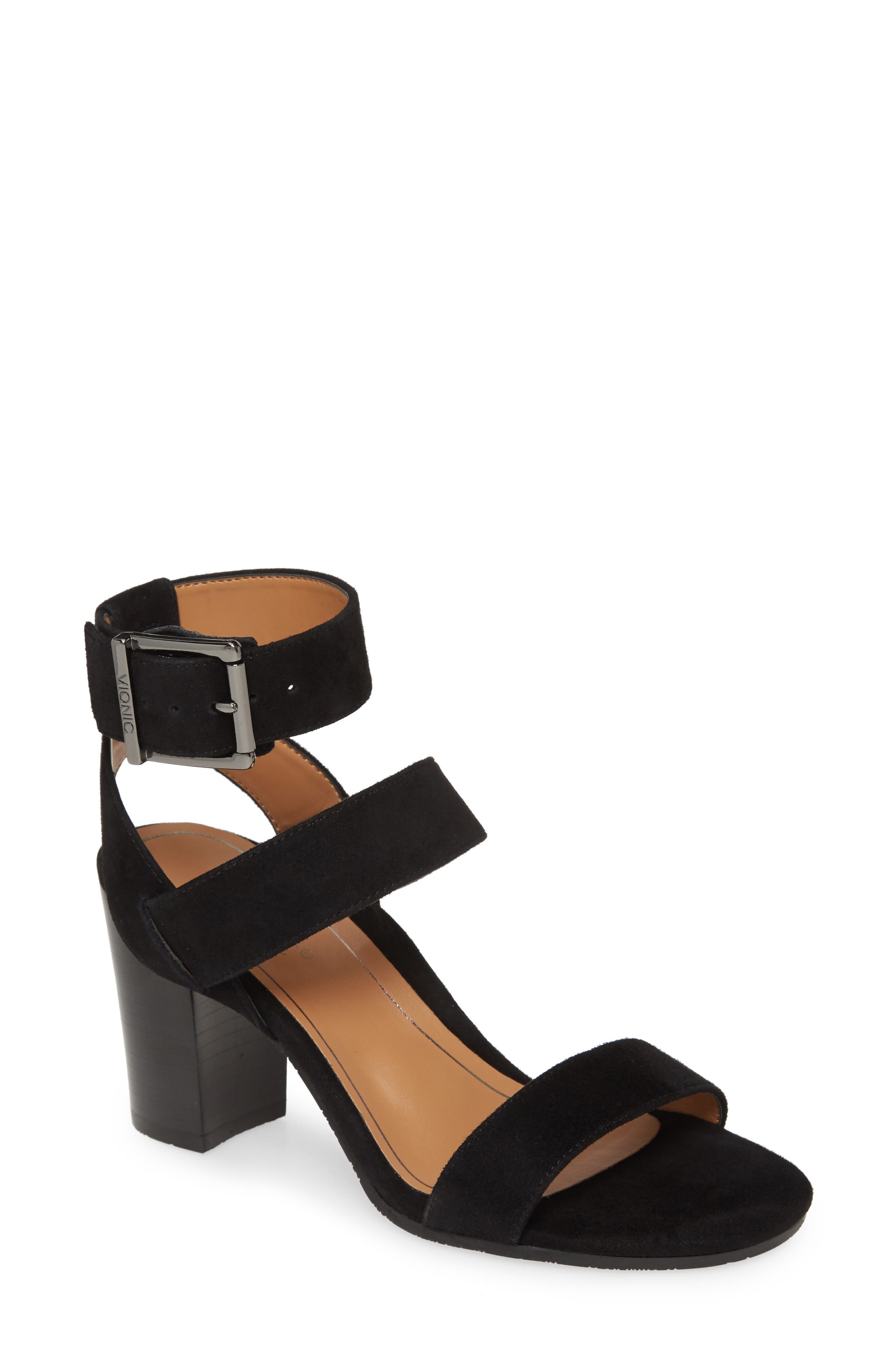 vionic block heels