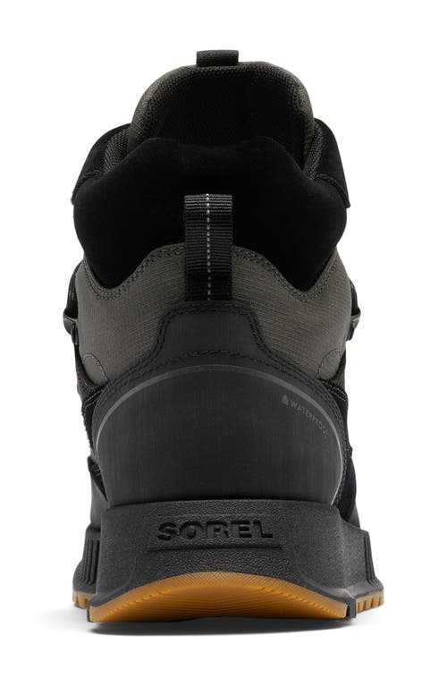 Shop Sorel Mac Hill™ Lite Trace Waterproof Boot In Black/jet