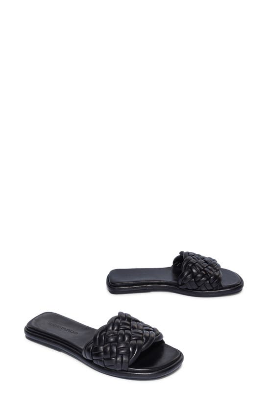 Shop Bernardo Footwear Troy Slide Sandal In Black