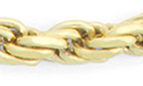 Fzn Rope Chain Bracelet In Yellow
