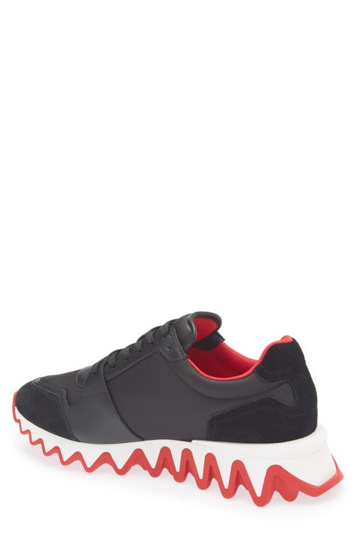 Christian Louboutin Nastroshark Low-top Sneakers In Black