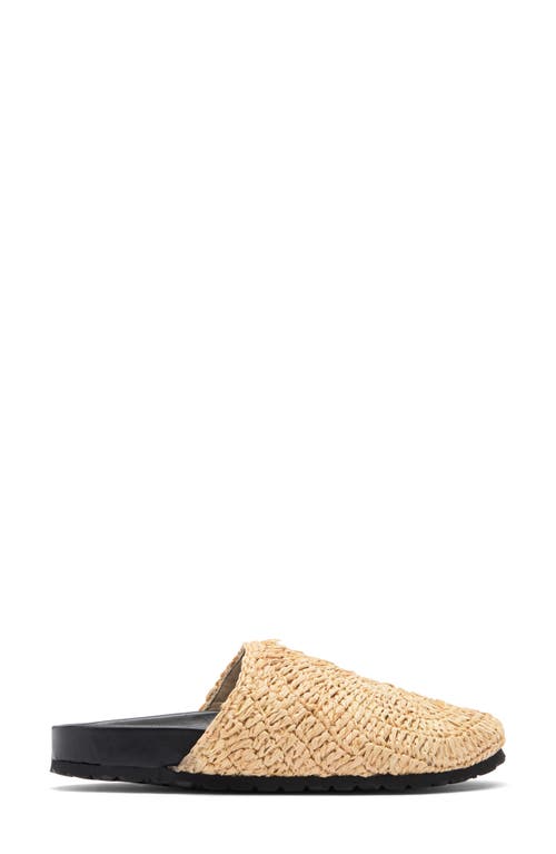 Shop Staud Dia Raffia Mule In Natural