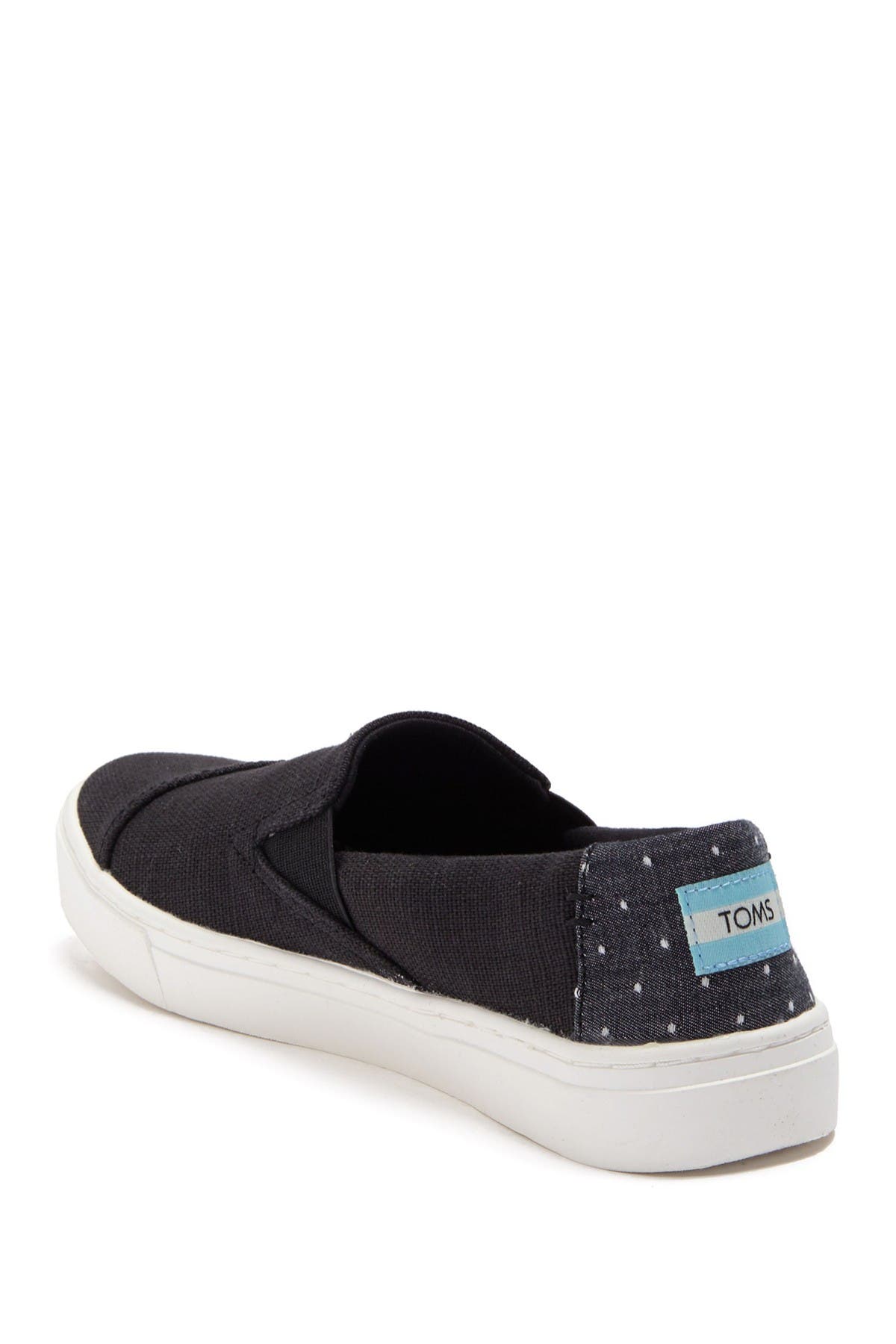 womens toms luca slip on casual shoe