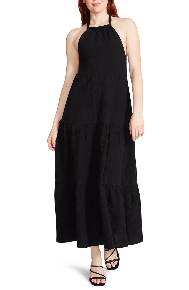 nordstrom.com | Briella Halter Cotton Midi Dress