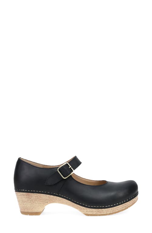 Dansko Lilah Mary Jane Platform Pump In Black