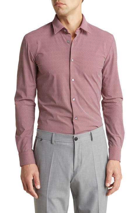 Roan Stretch Button-Up Shirt
