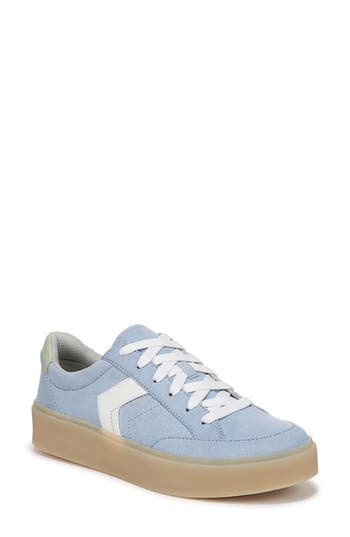 Dr. Scholl's Women's Madison-lace Closed Round Toe Lace Up Platform Sneakers In Blue