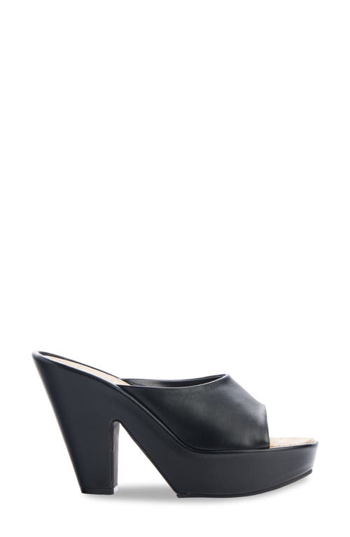 Shop Givenchy Doll Platform Slide Sandal In Black/natural