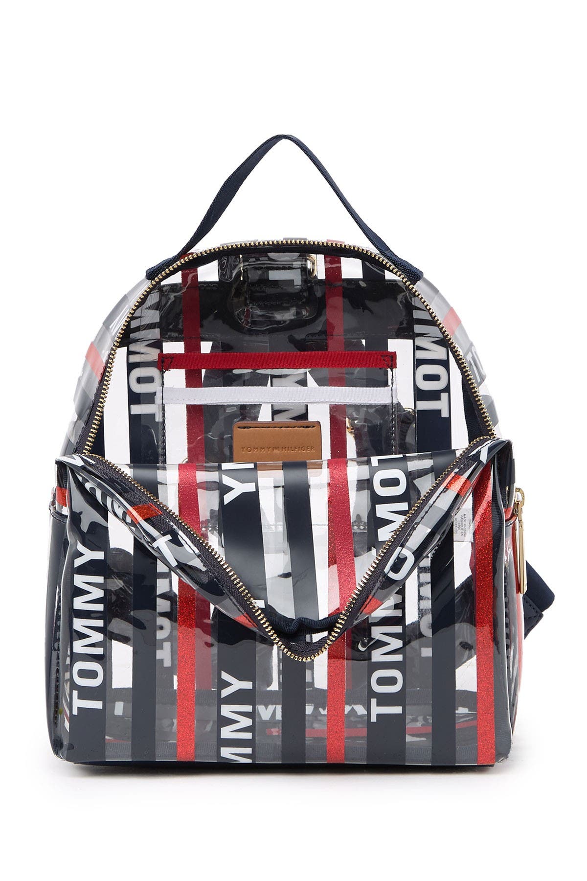 clear tommy hilfiger backpack