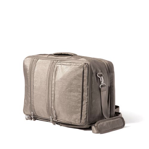 Baggallini Modern Convertible Travel Backpack In Sterling Shimmer
