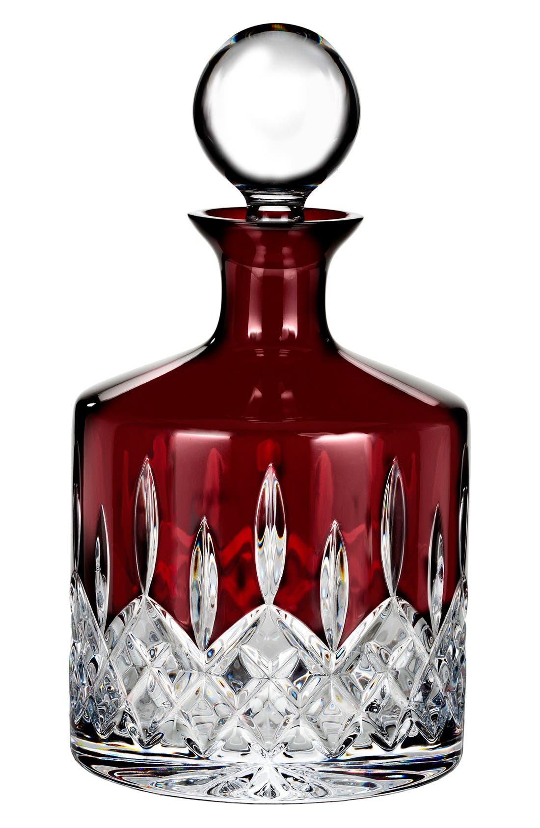 Waterford 'Lismore Red' Lead Crystal Decanter Nordstrom