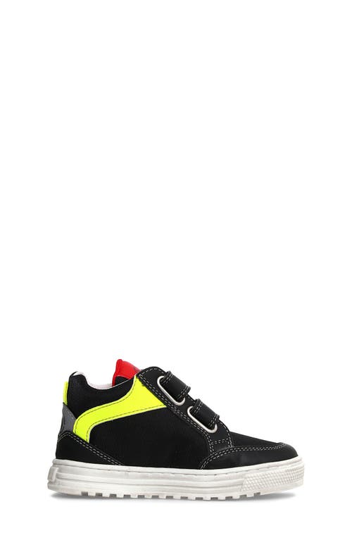 Shop Naturino Kids' Mizar High Top Sneaker In Black