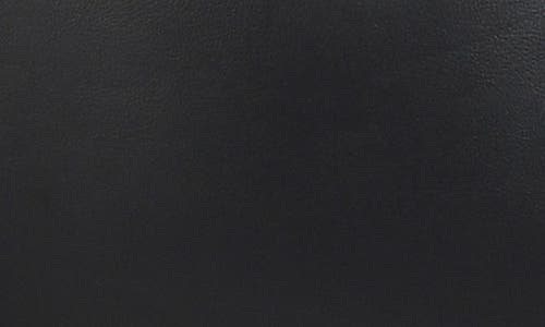 L'agence Luxe Leather Vanessa High-waist Bikini Bottoms In Black