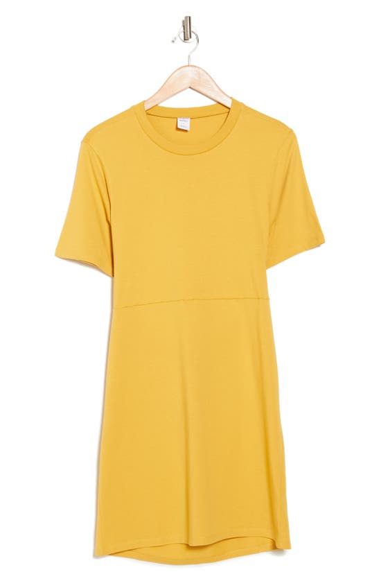 Shop Melrose And Market T-shirt Dress In Olive Sauterne