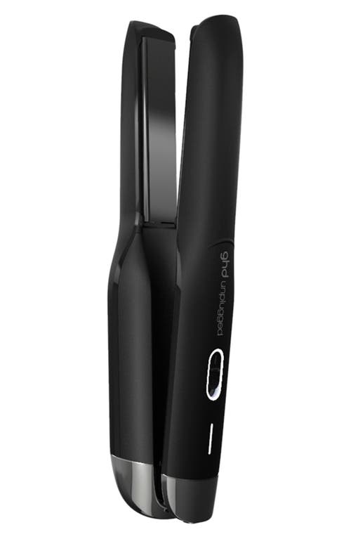 ghd Unplugged Styler Cordless Flat Iron in Black