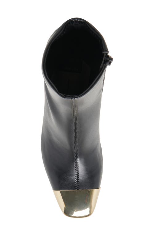 Shop Dolce Vita Glamor Cap Toe Bootie In Black Stella