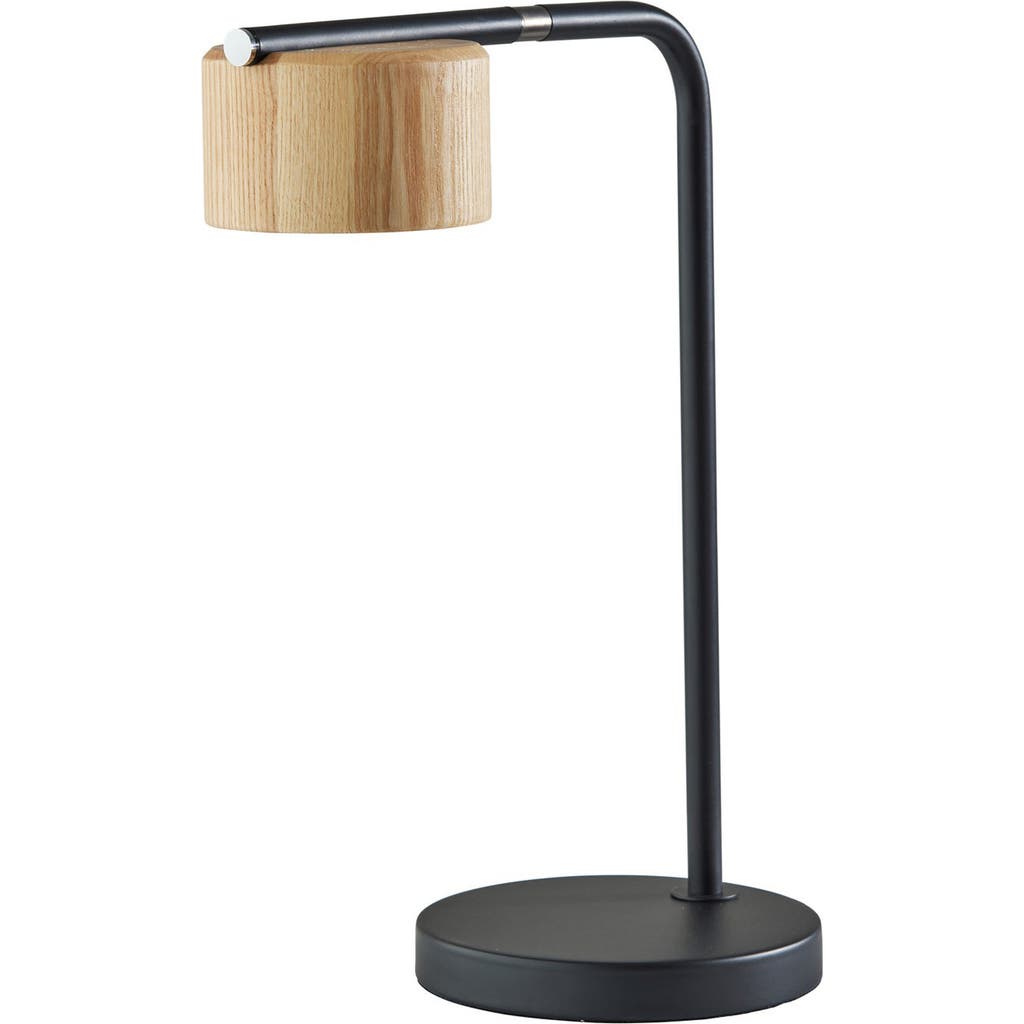 Adesso Lighting Roman Led Desk Lamp In Black