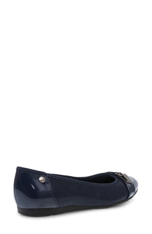 Anne Klein Akable Flat In Navy