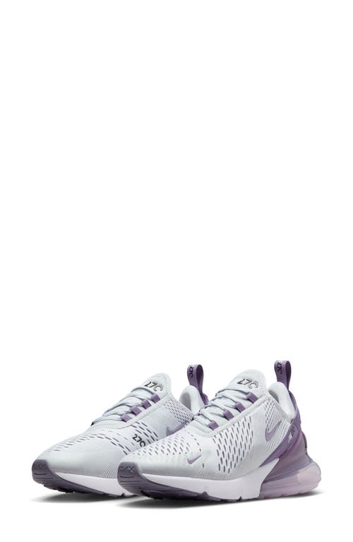 Shop Nike Air Max 270 Sneaker In Platinum/white/lilac