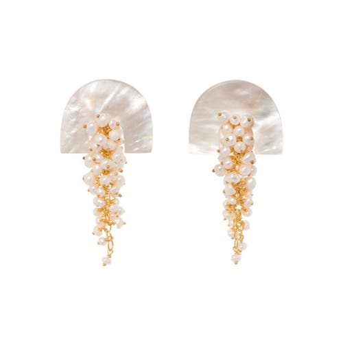 Freya Rose Hakuro Gold Midi Earrings In Gold