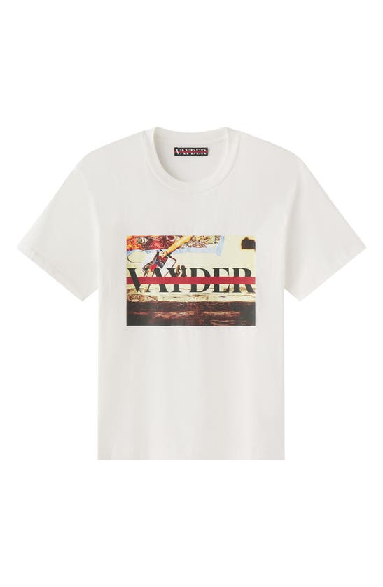 Shop Vayder Muller Cotton Graphic T-shirt In No Cares Graphic