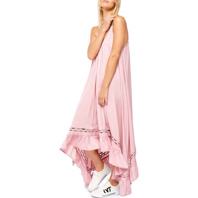 Free People Amor Amor Maxi Slipdress, Pink