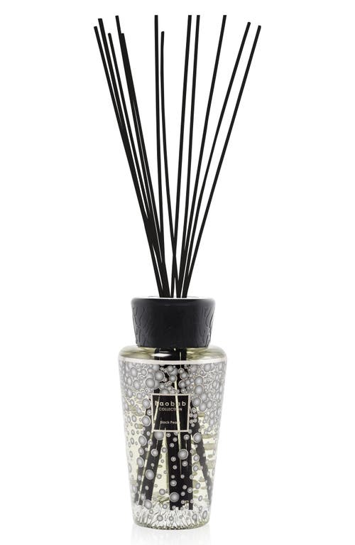 Shop Baobab Collection Black Pearls Fragrance Diffuser In Transparent/black