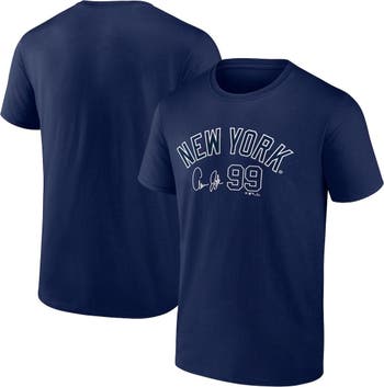 FANATICS Men's Fanatics Branded Aaron Judge Navy New York Yankees Player  Name & Number T-Shirt