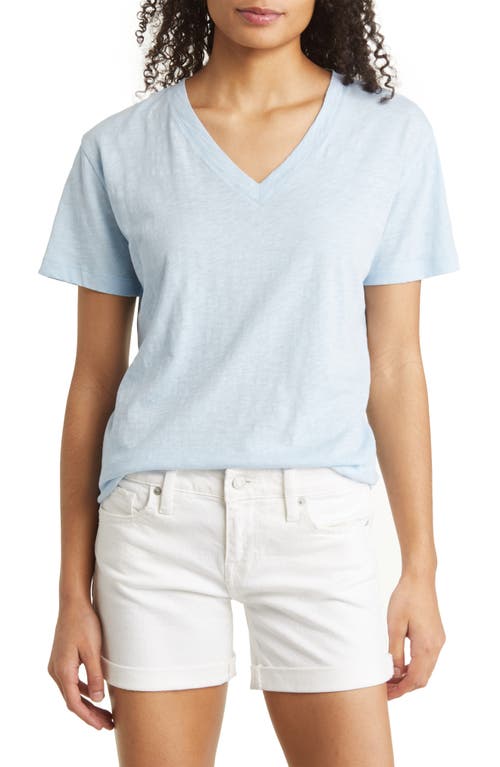caslon(r) Easy Short Sleeve T-Shirt in Blue Falls