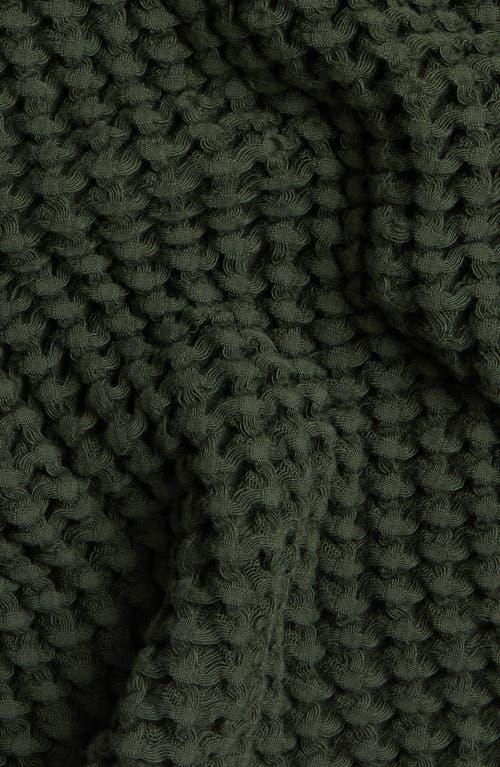 Parachute Turkish Cotton Waffle Bath Essentials In Evergreen