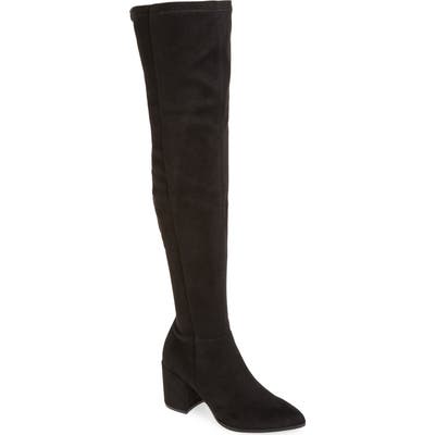 Steve Madden Jacey Over The Knee Boot- Black