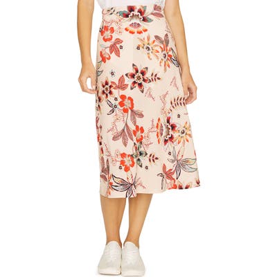 Sanctuary Everyday Midi Skirt, Pink